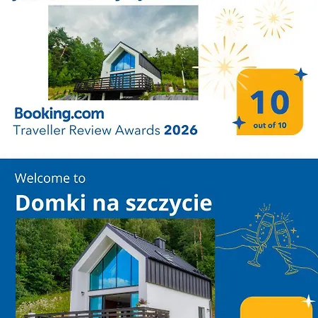 Semesterbostad Kaszuby - Domki Na Szczycie - Jeden Na Ogrodzonej Dzialce Z Balia Jacuzzi Na Wylacznosc Krzeszna